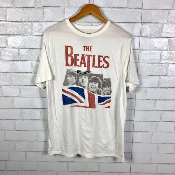 Junk Food Clothing Tops - NEW Junk Food Beatles Graphic Concert Band Tee